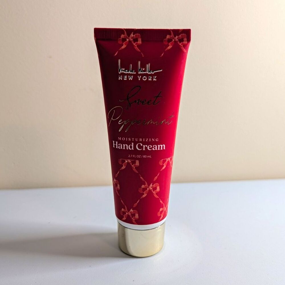 Nicole Miller New York Moisturizing Hand Cream Peppermint 2.7 fl oz B16